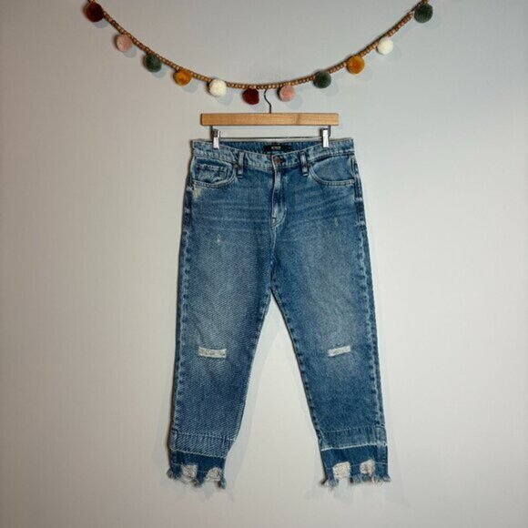 Hudson Jessi Relaxed Crop Boyfriend jeans - Picture 1 of 8